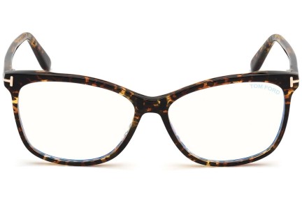 Glasögon Tom Ford FT5690-B 056 Cat Eye Havana