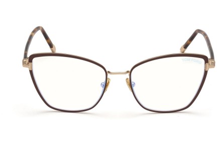 Glasögon Tom Ford FT5740-B 048 Fyrkantig Brun