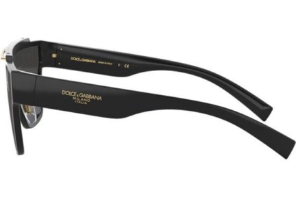 Solglasögon Dolce & Gabbana DG6125 501/M Enkel Lins | Shield Svart