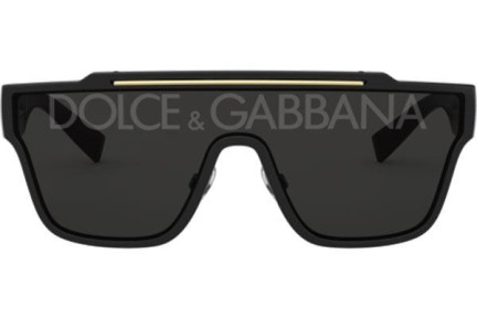 Solglasögon Dolce & Gabbana DG6125 501/M Enkel Lins | Shield Svart