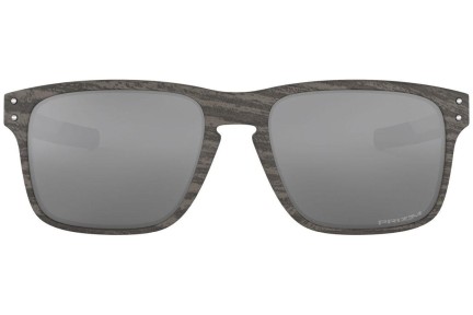 Solglasögon Oakley Holbrook Mix Woodgrain Collection OO9384-04 PRIZM Rektangulära Brun