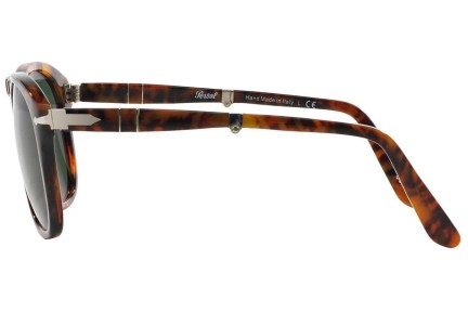 Solglasögon Persol Folding 714 Series PO0714 108/58 Polarized Pilot Havana