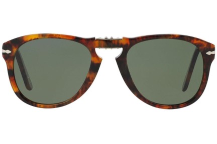 Solglasögon Persol Folding 714 Series PO0714 108/58 Polarized Pilot Havana