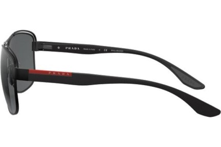 Solglasögon Prada Linea Rossa PS57VS 1BO02G Polarized Fyrkantig Svart