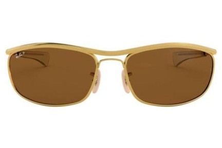 Solglasögon Ray-Ban Olympian I Deluxe RB3119M 001/57 Polarized Rektangulära Guld