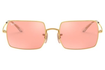 Solglasögon Ray-Ban Rectangle RB1969 001/3E Fyrkantig Guld