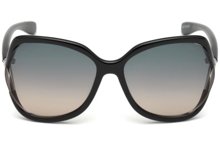 Solglasögon Tom Ford Anouk FT0578 01B Oversize Svart