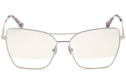 Solglasögon Tom Ford FT0738 16C Cat Eye Silver