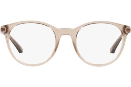 Glasögon Emporio Armani EA3154 5850 Runda Beige