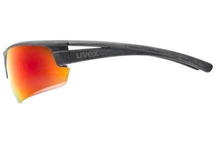 Solglasögon uvex sportstyle ocean P Black Mat S3 Polarized Rektangulära Svart