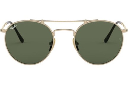 Solglasögon Ray-Ban Titanium Titanium Collection RB8147 913658 Runda Guld