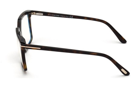 Glasögon Tom Ford FT5689-B 052 Fyrkantig Havana