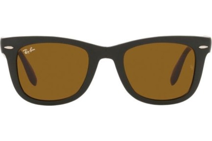 Solglasögon Ray-Ban Folding Wayfarer RB4105 657533 Fyrkantig Grön