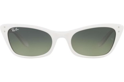 Solglasögon Ray-Ban Lady Burbank RB2299 975/BH Cat Eye Vit