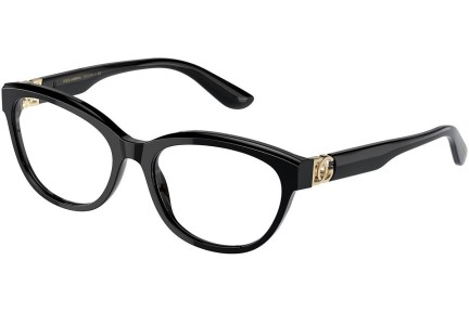 Glasögon Dolce & Gabbana DG3342 501 Cat Eye Svart