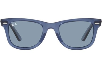 Solglasögon Ray-Ban Wayfarer RB2140 658756 Fyrkantig Blå