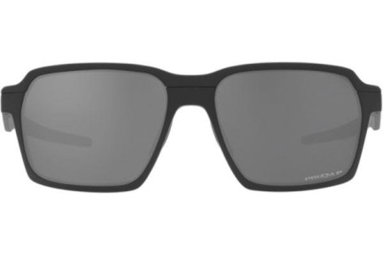 Solglasögon Oakley Parlay OO4143-04 Polarized Rektangulära Svart