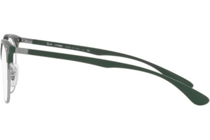 Glasögon Ray-Ban RX7186 8062 Browline Grön