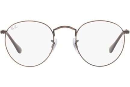 Glasögon Ray-Ban Round Metal Classic RX3447V 3120 Runda Brun