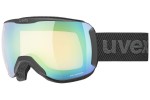 Ski Goggles uvex downhill 2100 V Black Mat S1-S3 Photochromic Enkel Lins | Shield Svart