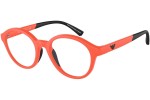 Glasögon Emporio Armani EA3202 5932 Runda Orange