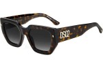 Solglasögon Dsquared2 D20031/S 086/9O Fyrkantig Havana