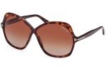 Solglasögon Tom Ford FT1013 52F Cat Eye Havana