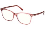 Glasögon Tom Ford FT5842-B 074 Fyrkantig Rosa