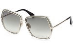 Solglasögon Max Mara MM0054 32P Oversize Guld