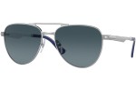 Solglasögon Persol PO1003S 518/S3 Polarized Pilot Silver