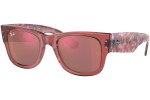 Solglasögon Ray-Ban Mega Wayfarer RB0840S 66372K Fyrkantig Rosa