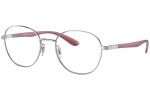 Glasögon Ray-Ban RX6461 2501 Fyrkantig Silver