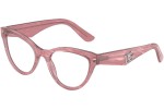 Glasögon Dolce & Gabbana DG3372 3405 Cat Eye Rosa