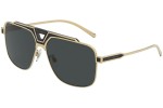 Solglasögon Dolce & Gabbana DG2256 133487 Fyrkantig Guld