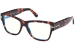 Glasögon Tom Ford FT5878-B 056 Fyrkantig Havana