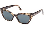 Solglasögon Tom Ford FT1031 55V Cat Eye Havana