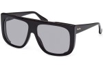 Solglasögon Max Mara MM0073 01A Flat Top Svart