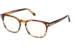 Glasögon Tom Ford FT5868-B 050 Fyrkantig Havana