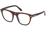 Glasögon Tom Ford FT5895-B 052 Fyrkantig Havana