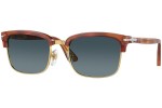 Solglasögon Persol PO3327S 96/S3 Polarized Rektangulära Havana