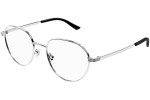 Glasögon Gucci GG1458O 003 Runda Silver