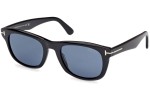 Solglasögon Tom Ford Kendel FT1076 01M Polarized Fyrkantig Svart