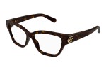 Glasögon Gucci GG1597O 002 Cat Eye Havana