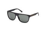 Solglasögon Timberland TB00004 01R Polarized Fyrkantig Svart