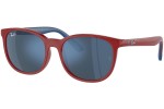 Solglasögon Ray-Ban Junior RJ9079S 716055 Fyrkantig Röd