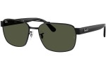 Solglasögon Ray-Ban RB3751 002/31 Fyrkantig Svart