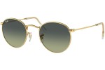 Solglasögon Ray-Ban Round Metal RB3447 001/BH Runda Guld