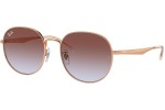 Solglasögon Ray-Ban RB3727D 9202I8 Runda Guld