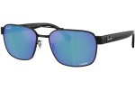 Solglasögon Ray-Ban RB3751CH 002/4L Polarized Fyrkantig Svart