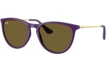 Solglasögon Ray-Ban Junior Junior Erika RJ9060S 717973 Fyrkantig Lila